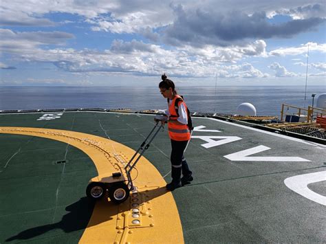 helideck friction testing|offshore helideck inspection.